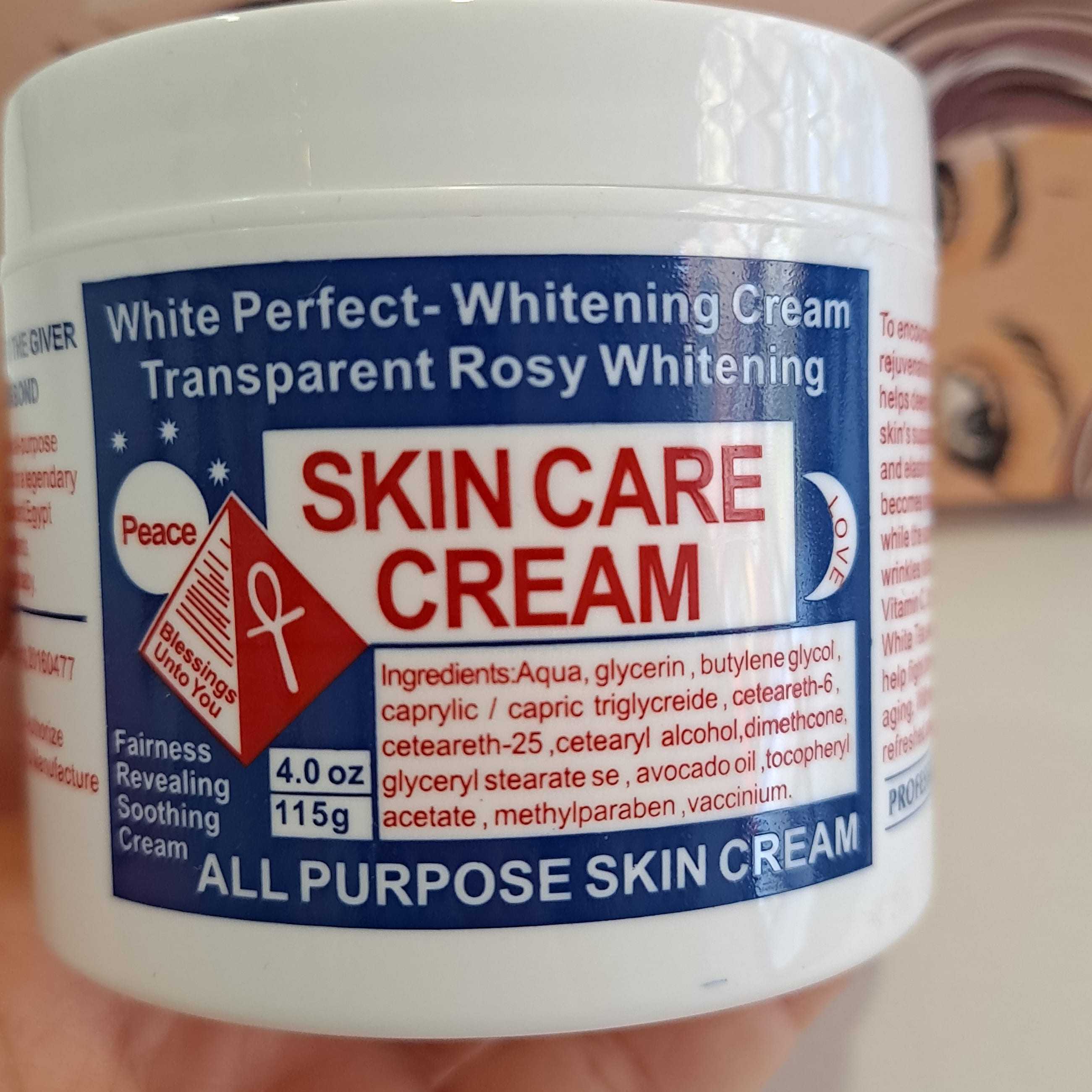 Skin care cream 115 gram
